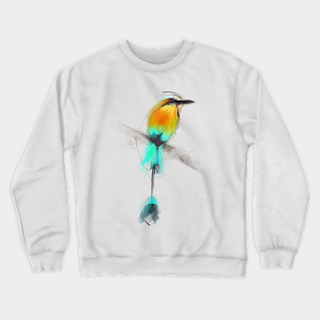 bird Crewneck Sweatshirt by lizaplatonova